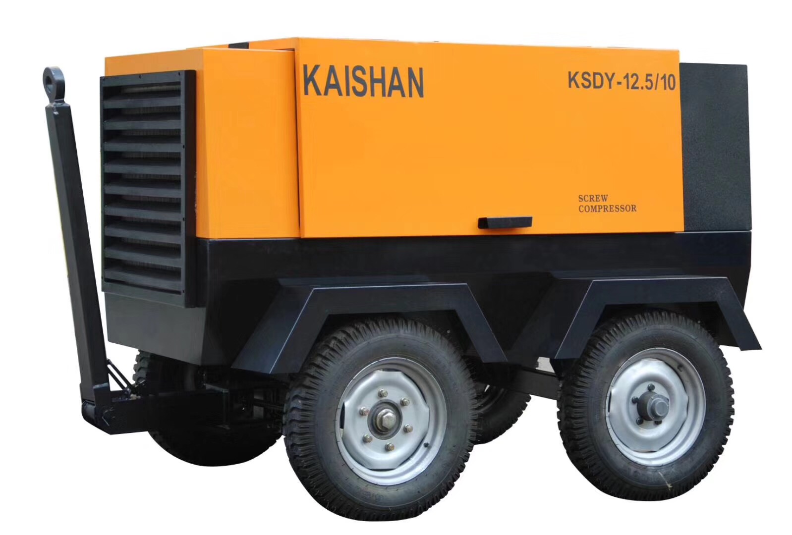 供應開山11kw移動式螺桿空氣壓縮機批發  空氣壓縮機廠家  空壓機批發 多種型號