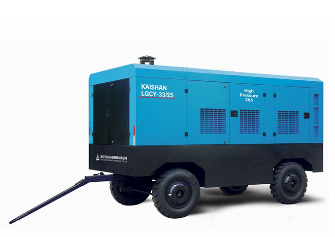 LG高風壓系列柴油移動螺桿空氣壓縮機